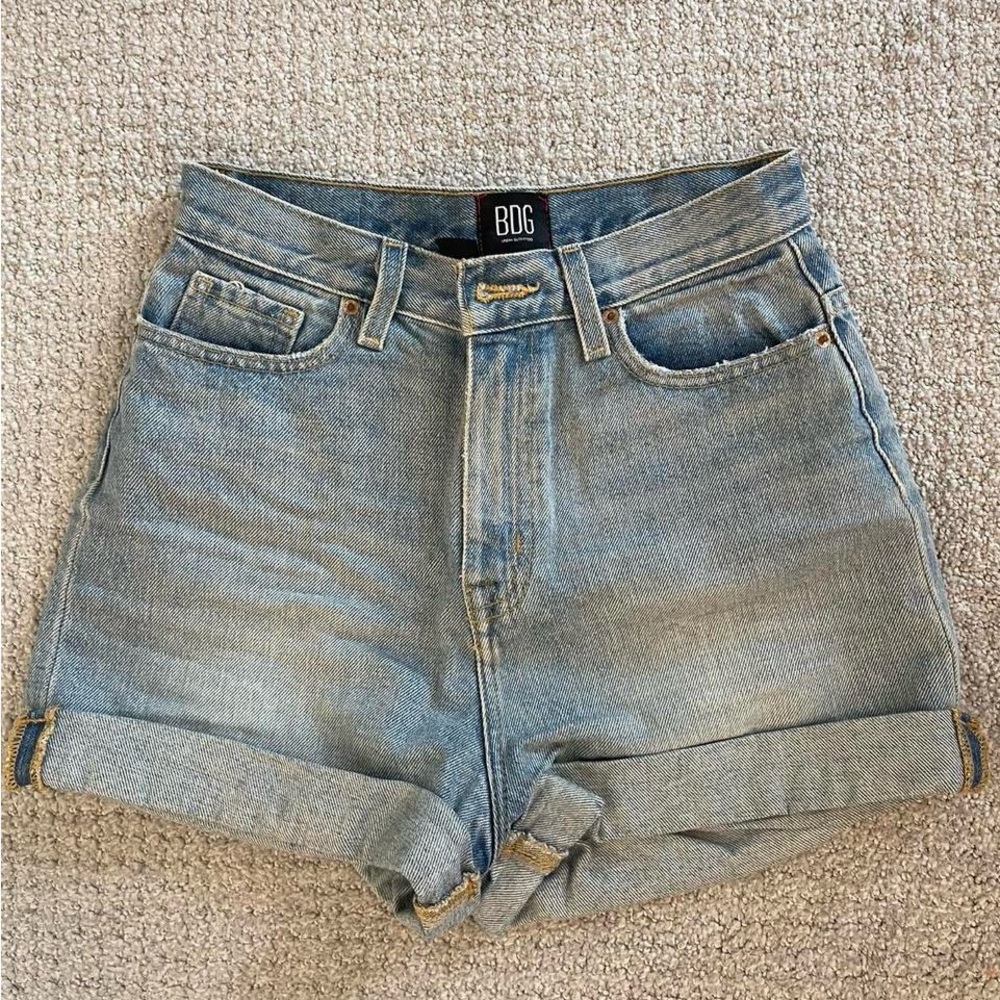 Women's Blue Denim Shorts